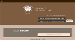 Desktop Screenshot of absolutedentalservices.com